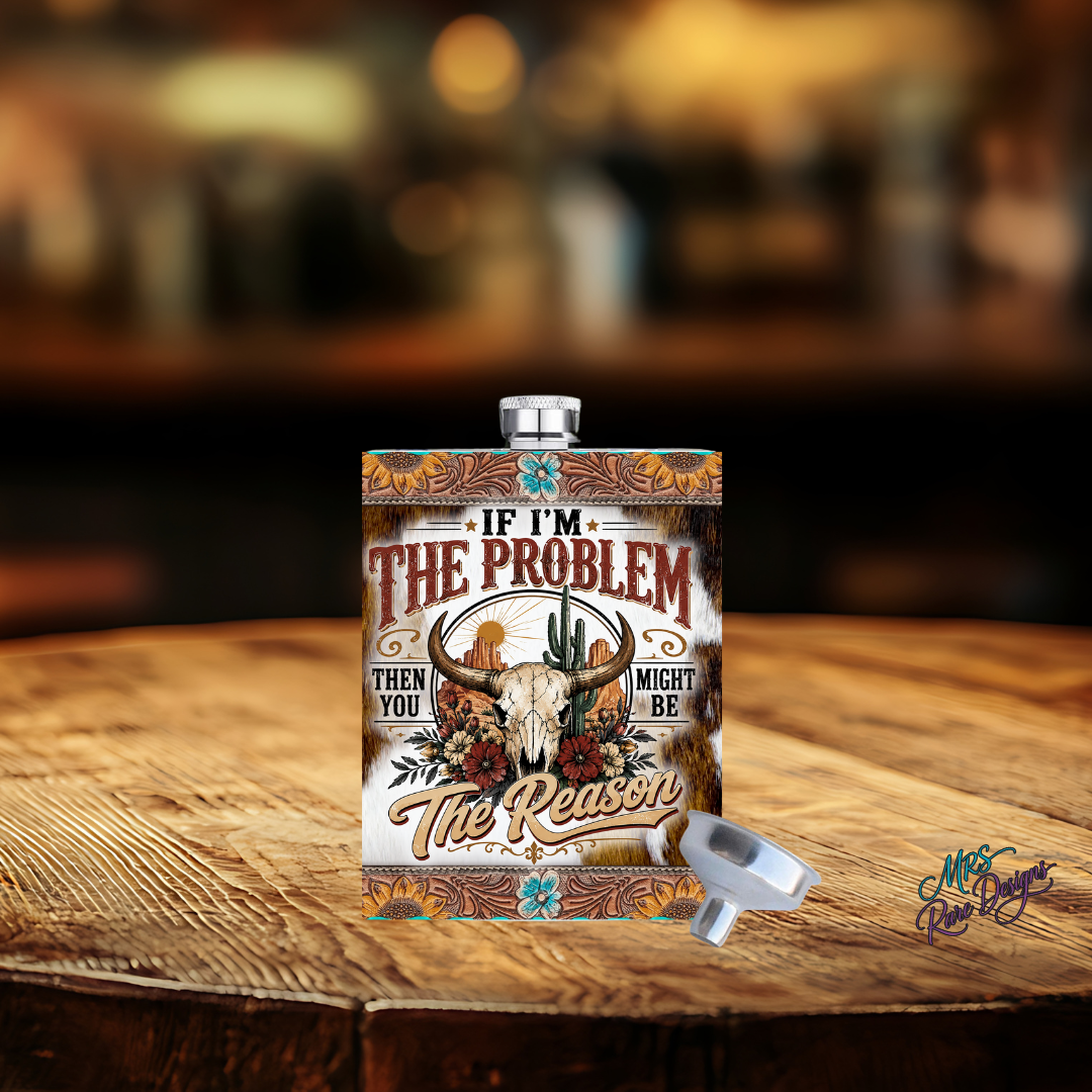 The Problem Flask Sassy Longhorn Edition 2