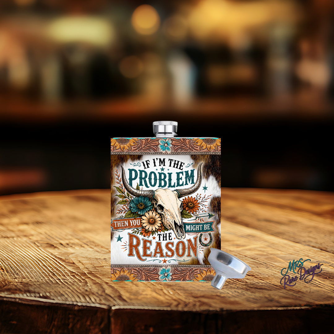 The Problem Flask Sassy Longhorn Edition