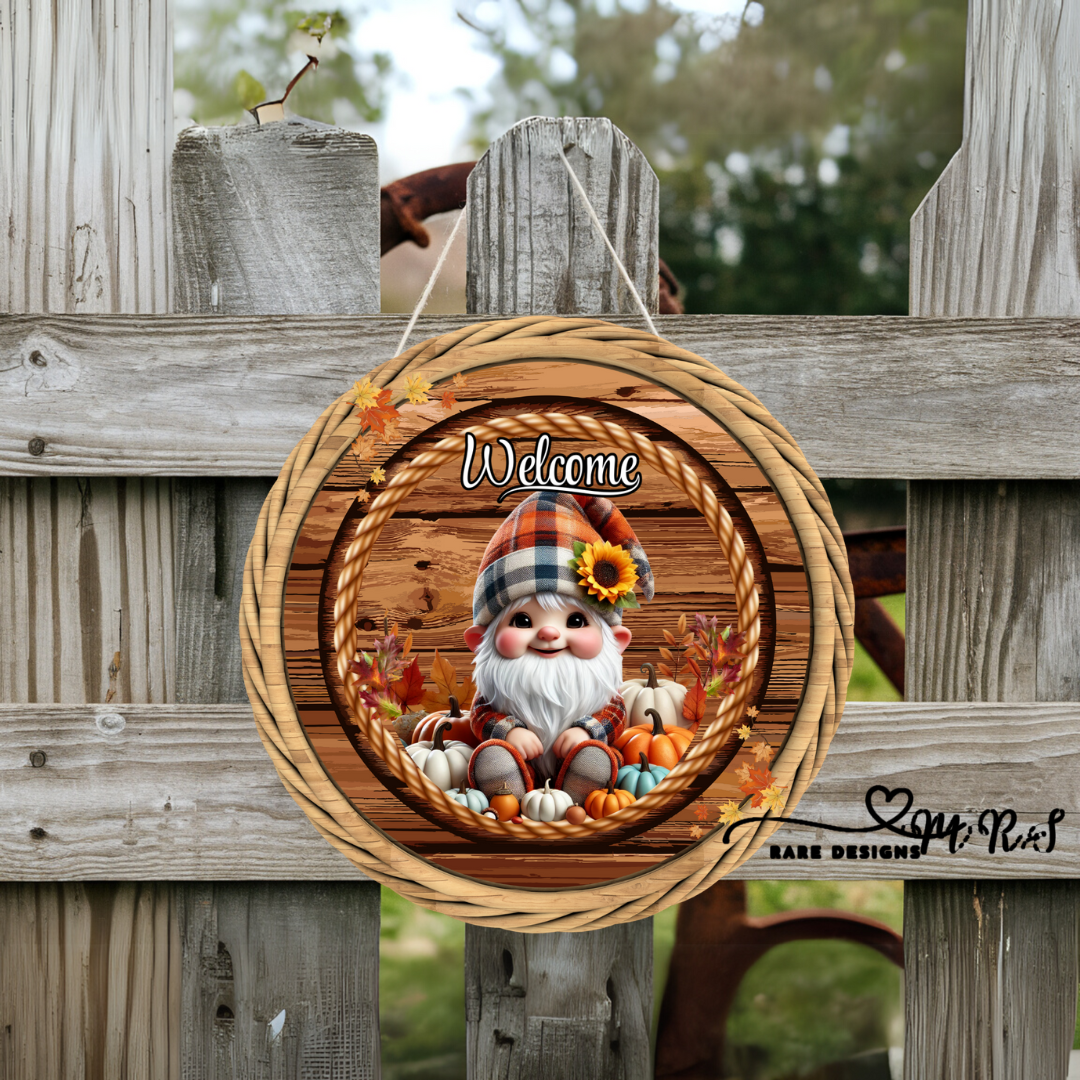 Autumn Friends Welcome Sign Collection