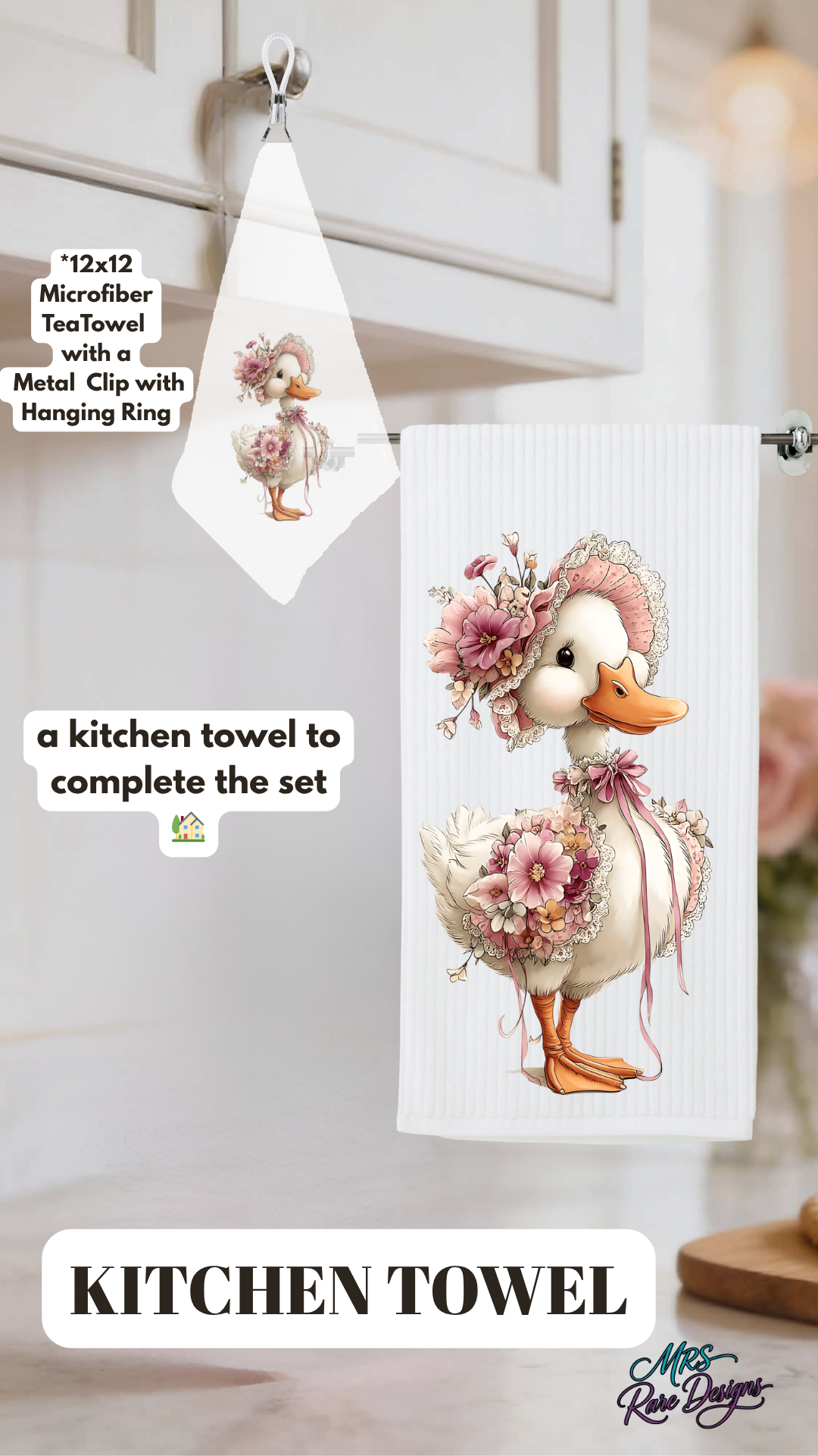 Blossom & Beak Kitchen Towel Duo Set