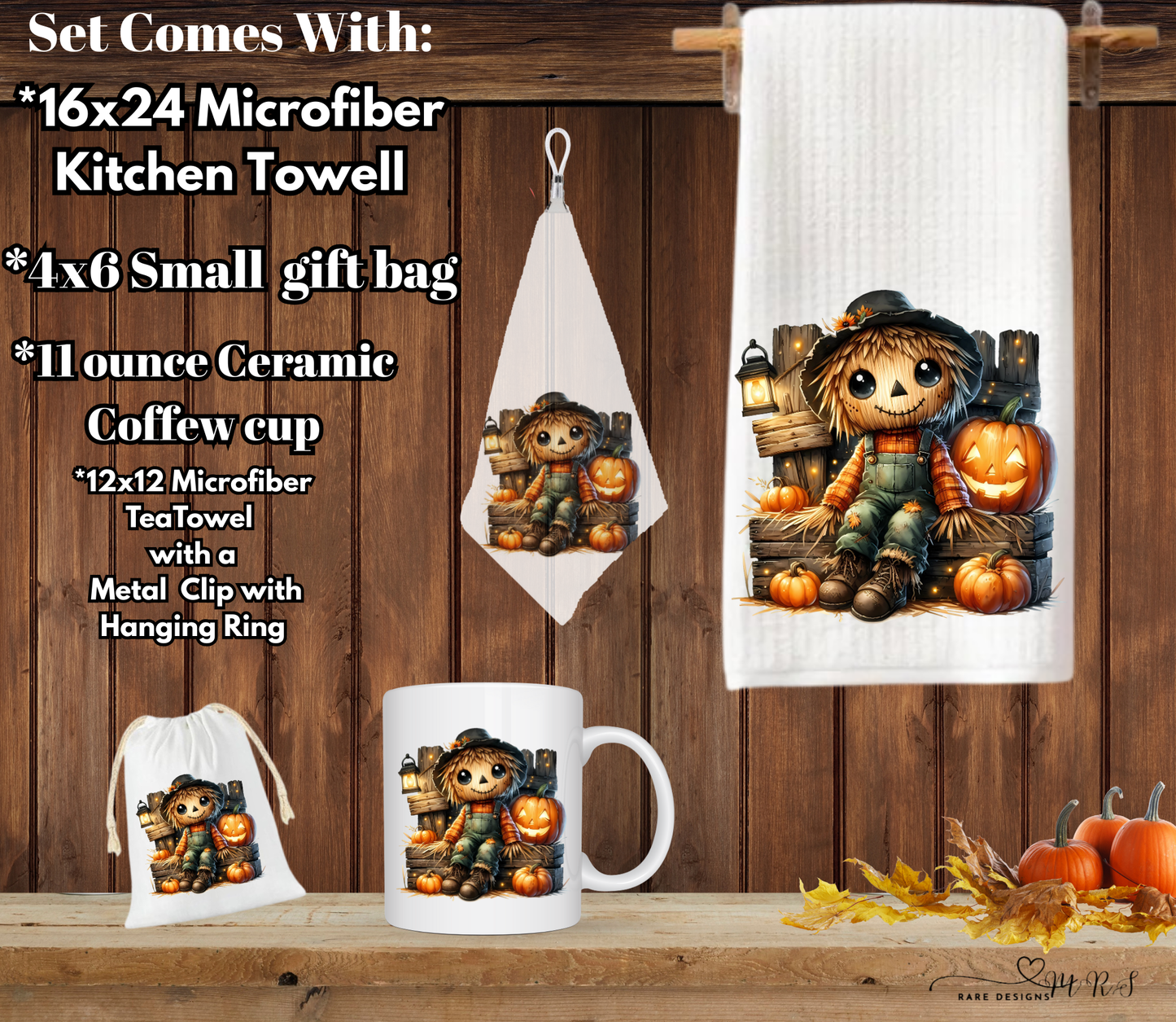Harvest Scarecrow Kitchen & Coffee Collection
