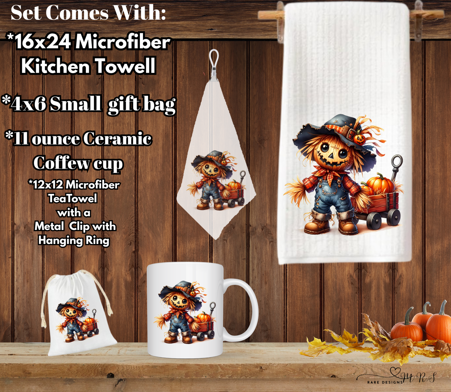 Harvest Scarecrow Kitchen & Coffee Collection