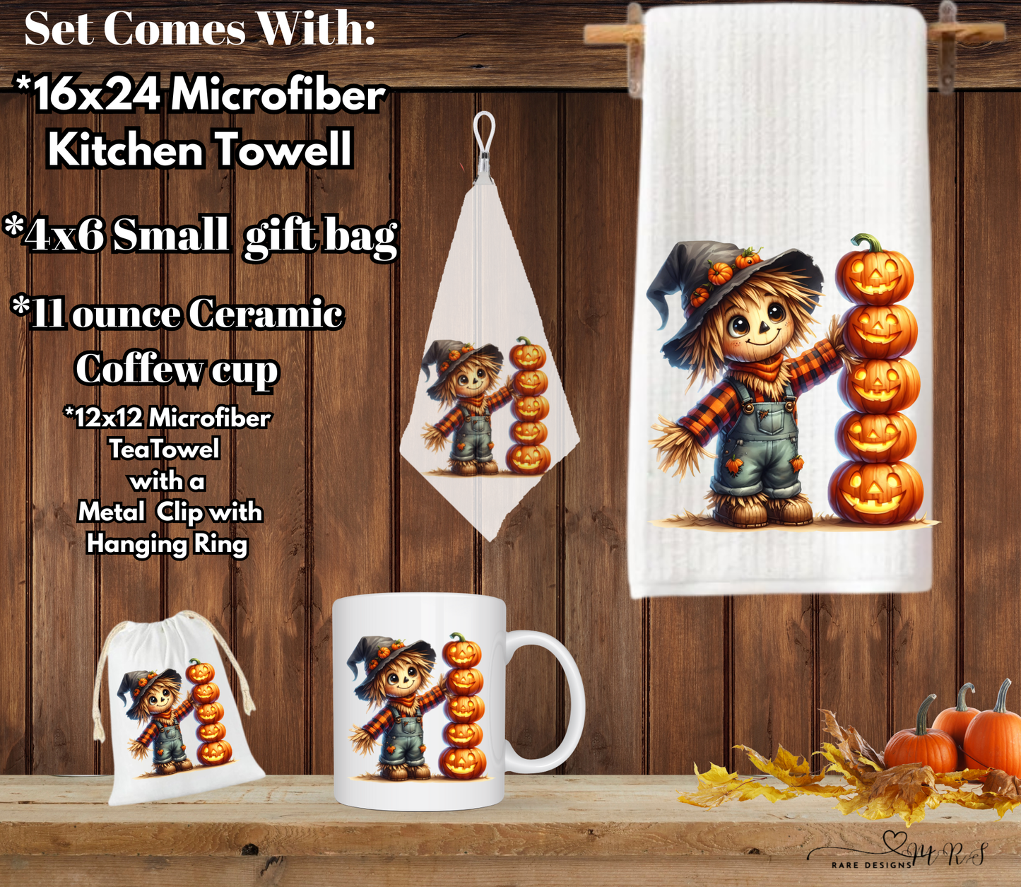 Harvest Scarecrow Kitchen & Coffee Collection