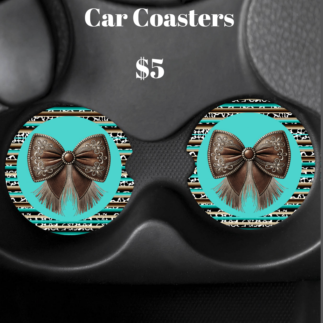 Turquoise Tribal Dream Car Mirror Charm