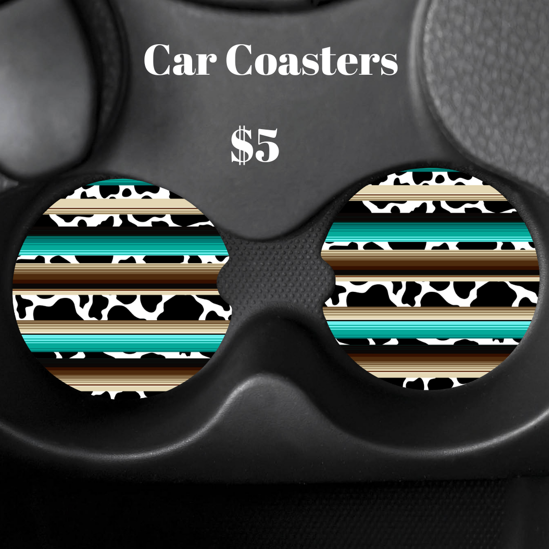 Rustic Trails Car Coasters