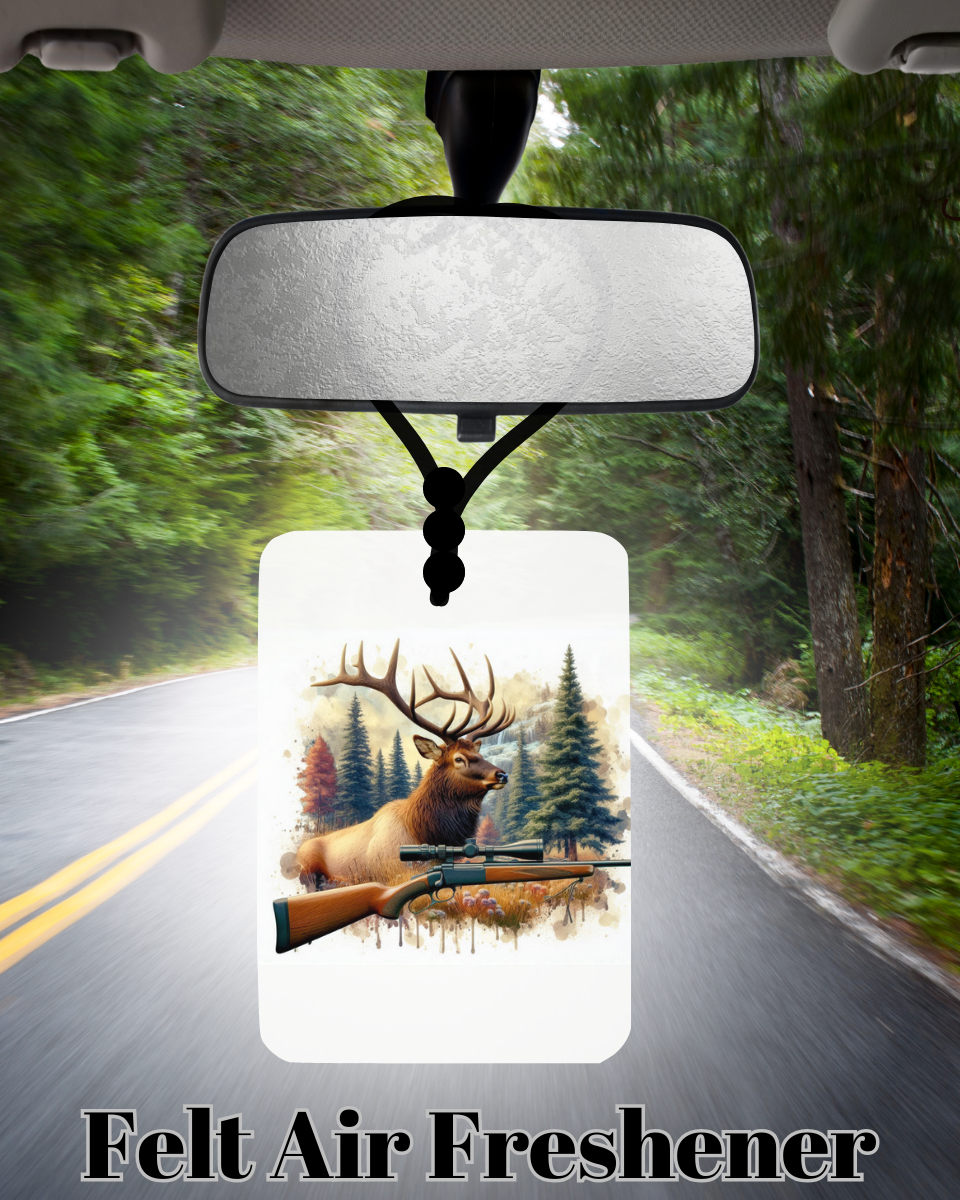 Wilderness Majesty Series Felt Air Fresheners