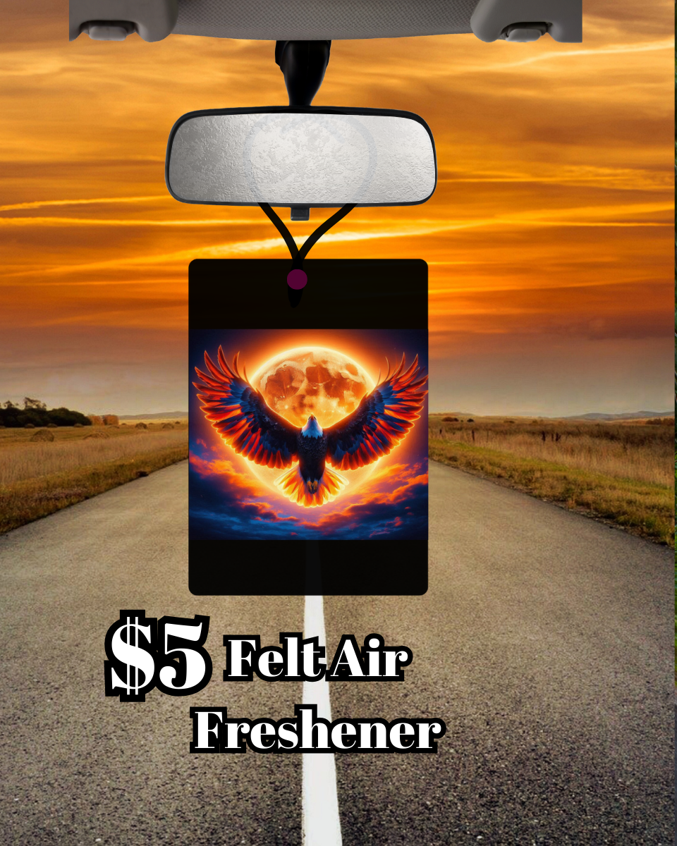 Eagle Spirit Sunset Air Freshener