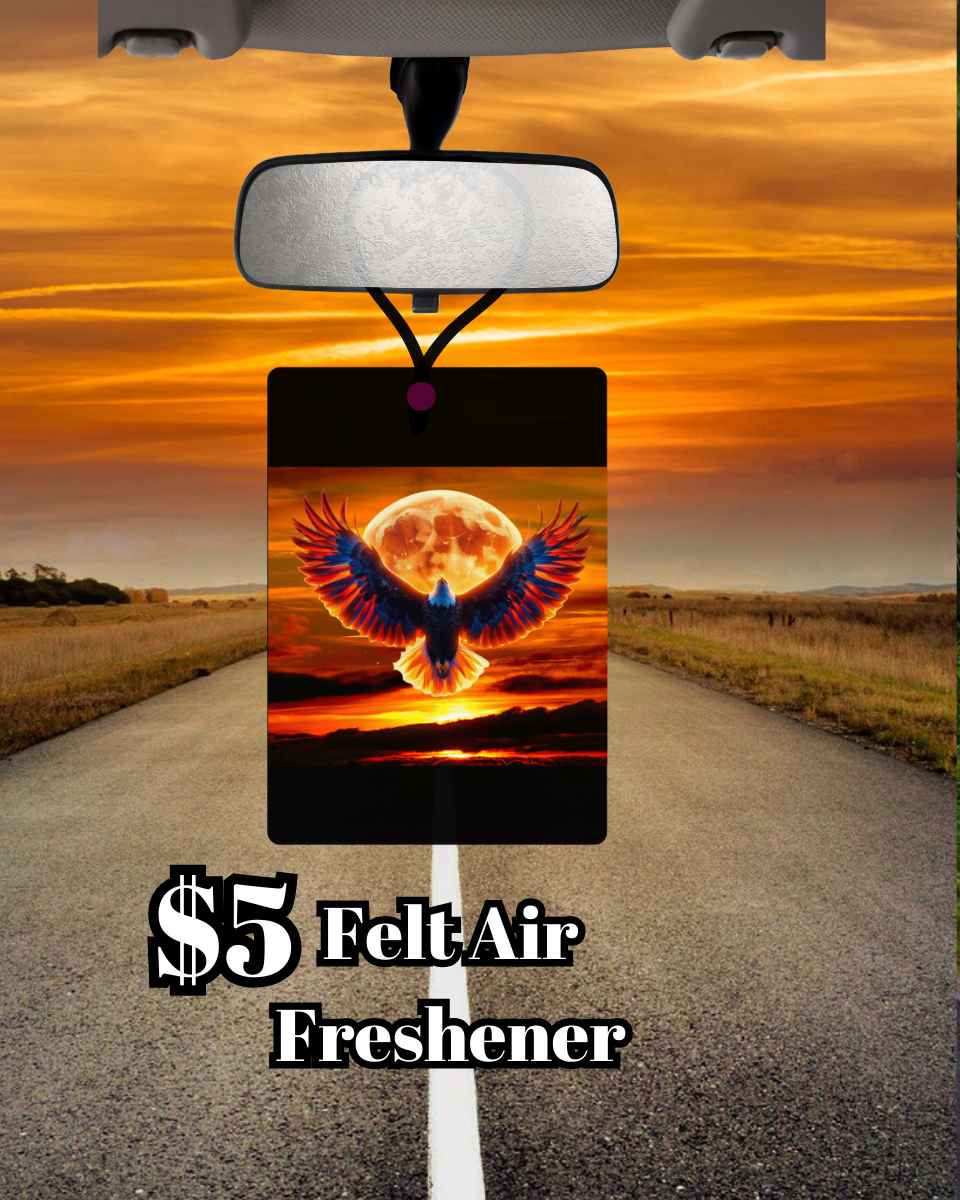 Eagle Spirit Sunset Air Freshener
