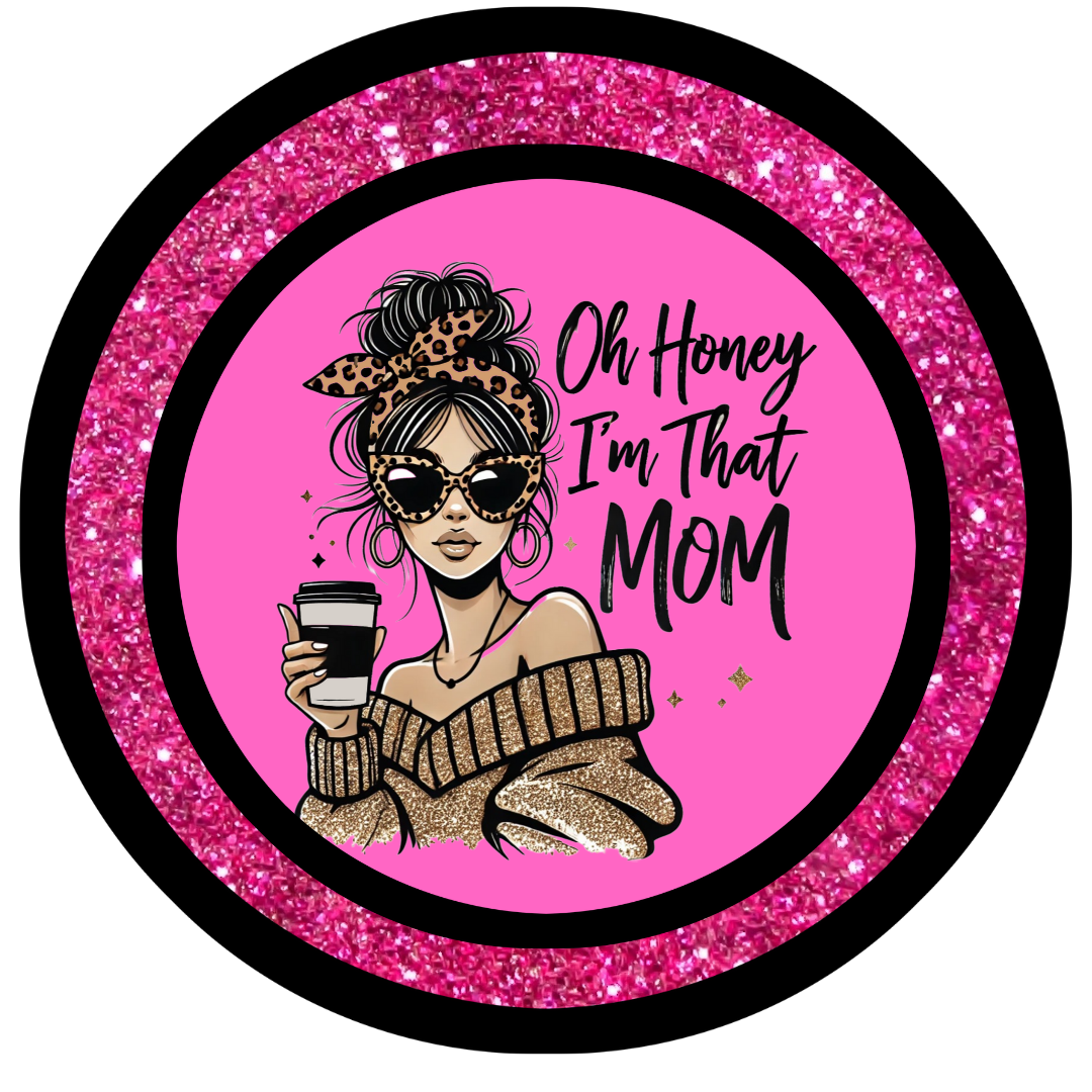That Mom Glam Car Charm & Vent Clip Set