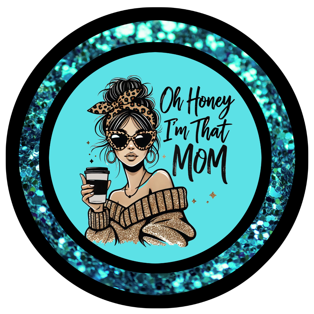 That Mom Glam Car Charm & Vent Clip Set