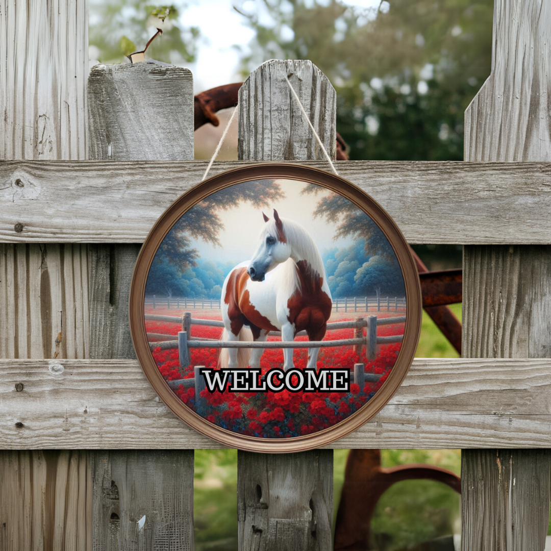 Pasture Whispers Welcome Sign Collection