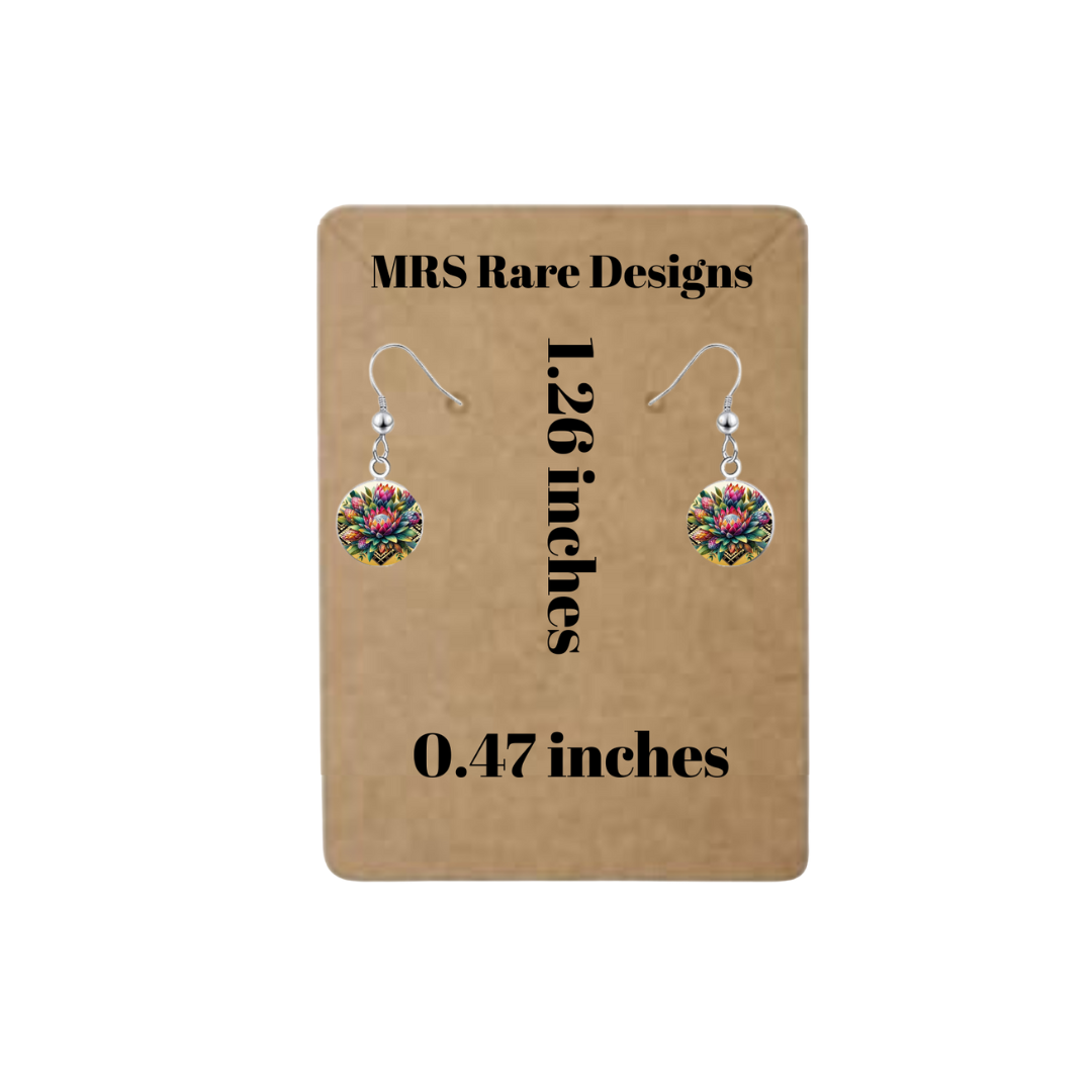 ๐ธ KaleidoBloom Dangle Earrings