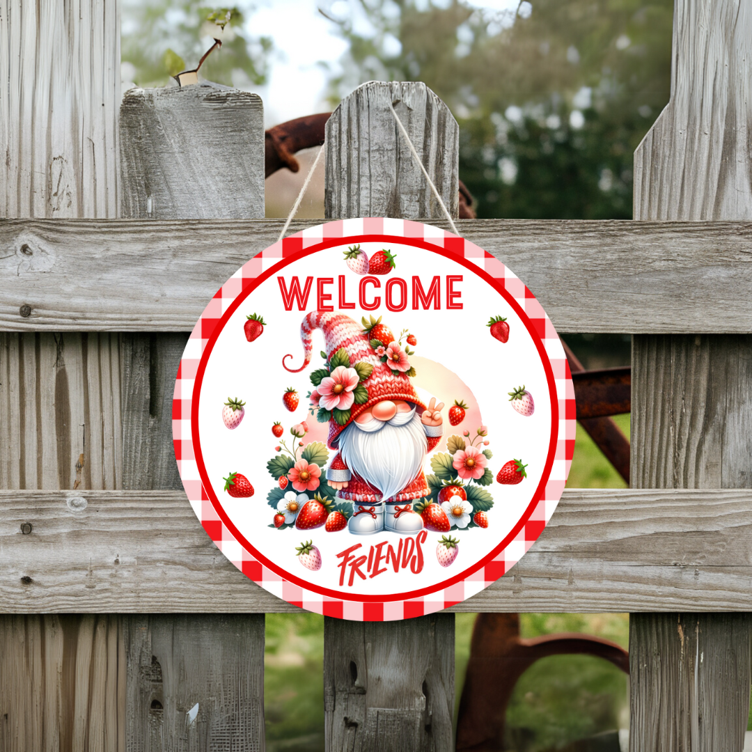 Strawberry Gnome Welcome Collection