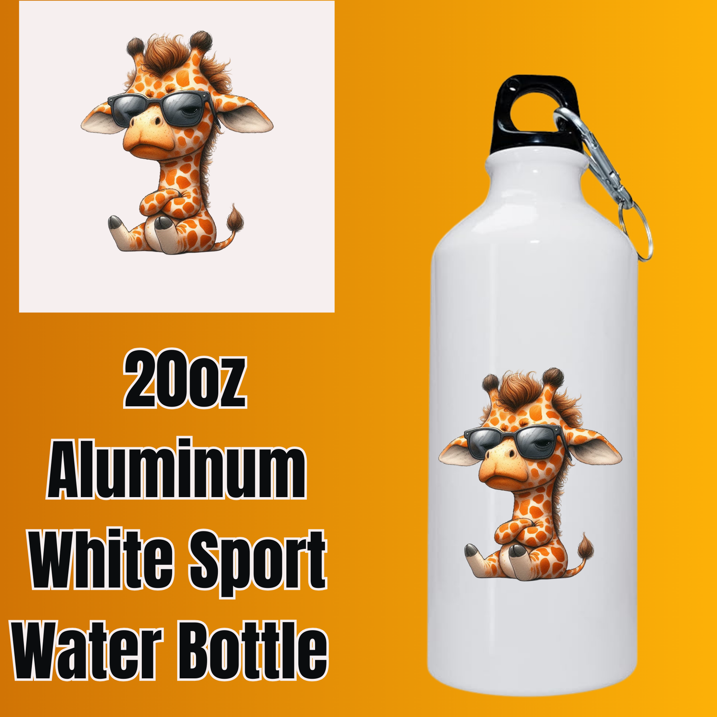 Giggle Giraffes β 20oz Sport Bottles
