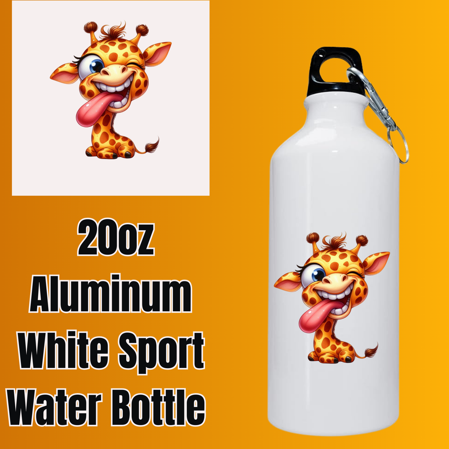 Giggle Giraffes β 20oz Sport Bottles