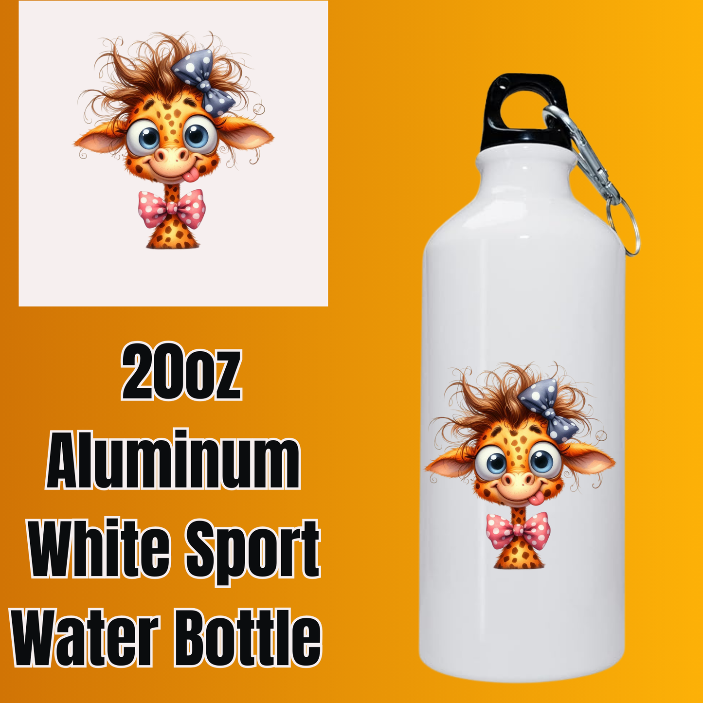 Giggle Giraffes β 20oz Sport Bottles