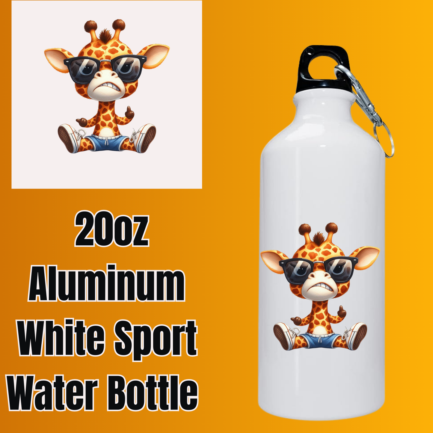 Giggle Giraffes β 20oz Sport Bottles