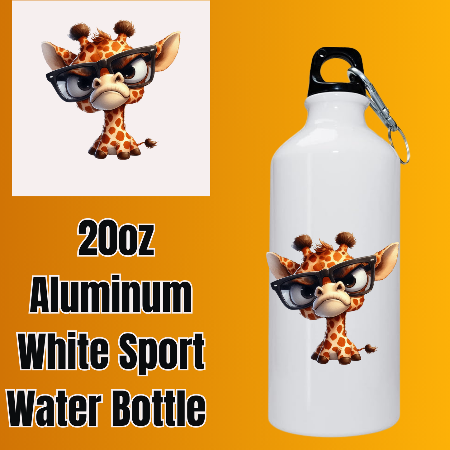 Giggle Giraffes β 20oz Sport Bottles