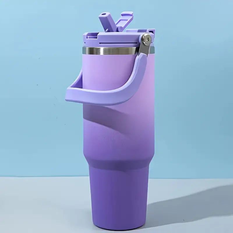 Lavender Moo-d Magic Tumbler – 40oz Stainless Steel with Handle