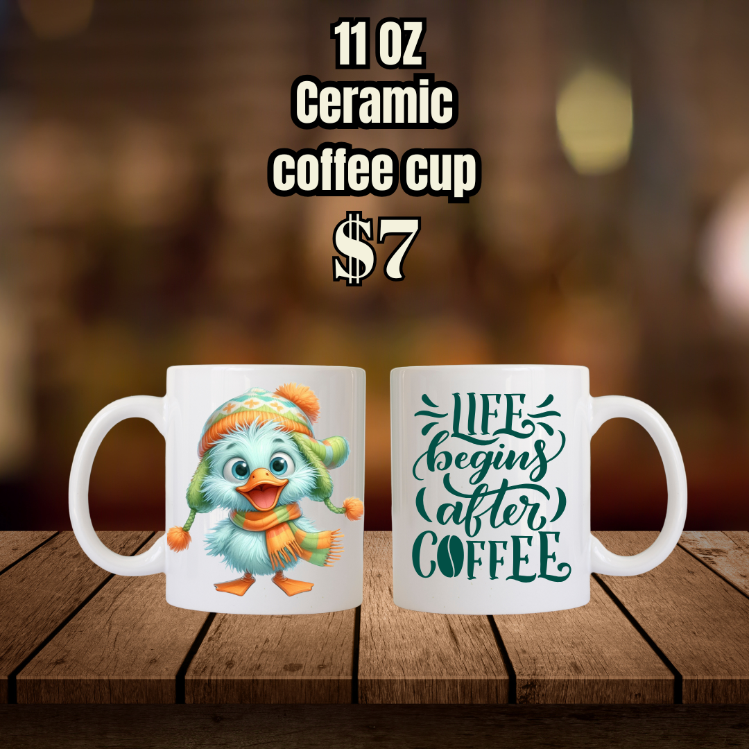 Charming Chicks Quips Coffee Cups