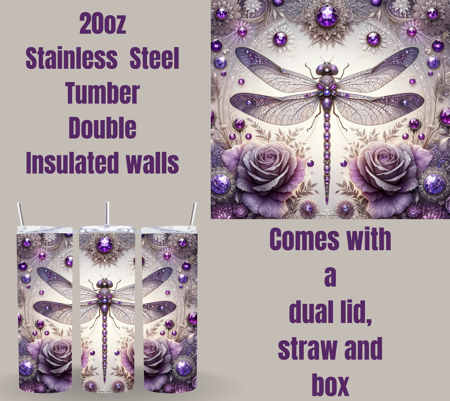 Luminous Botanica Insulated Tumbler Collection