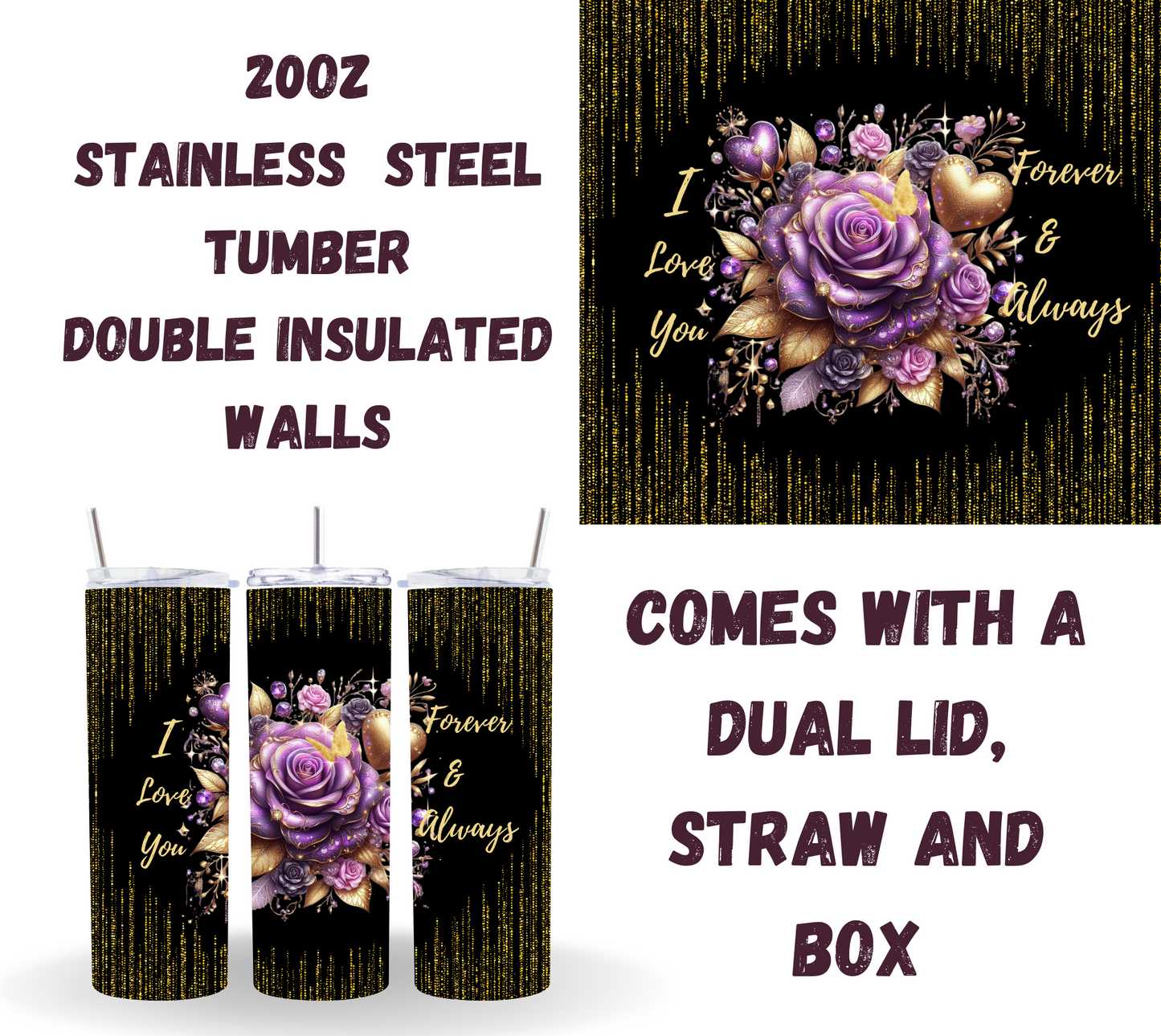 Everlasting Affection Insulated Tumbler Collection