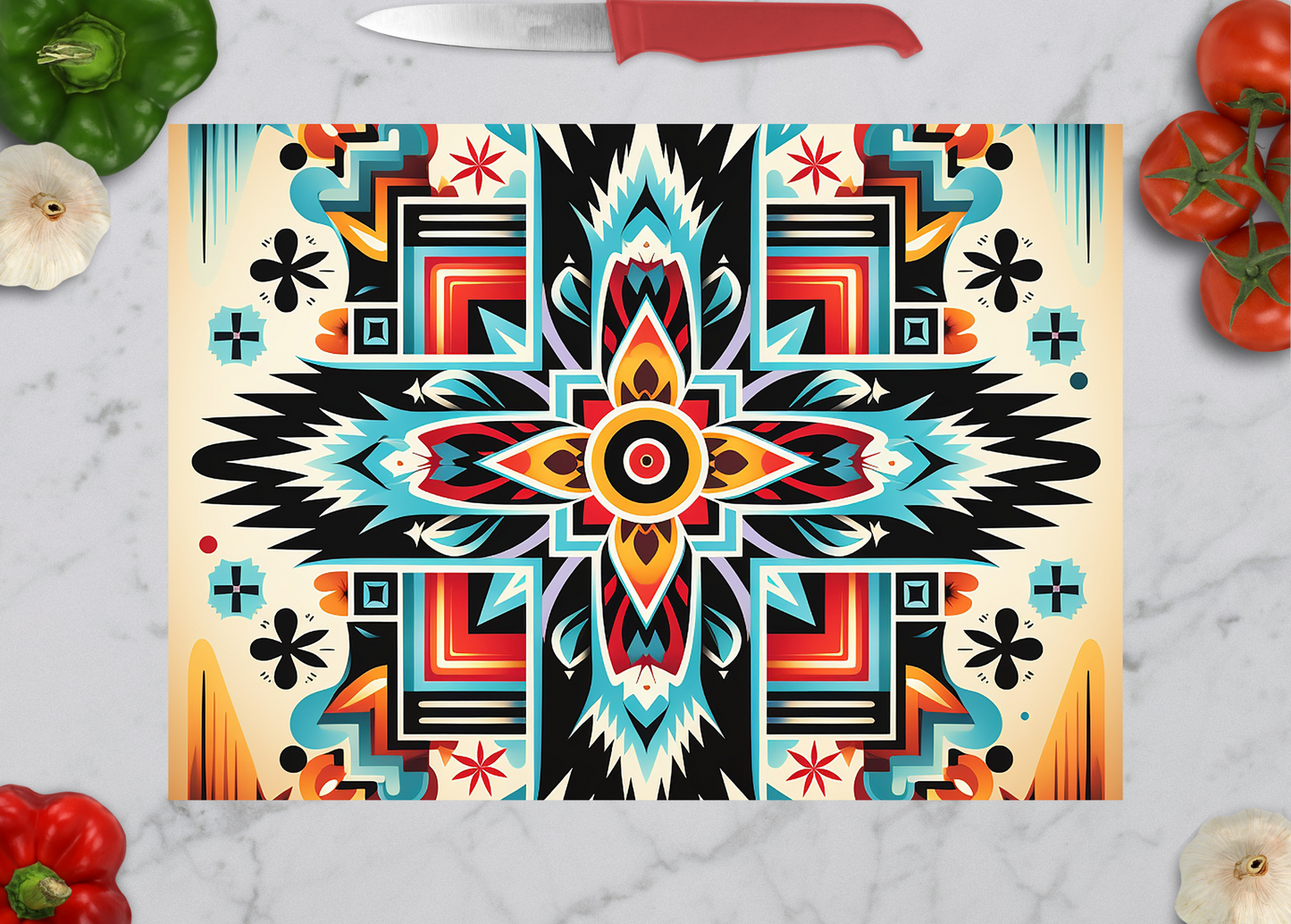 Aztec Artisan Glass Cutting Boards