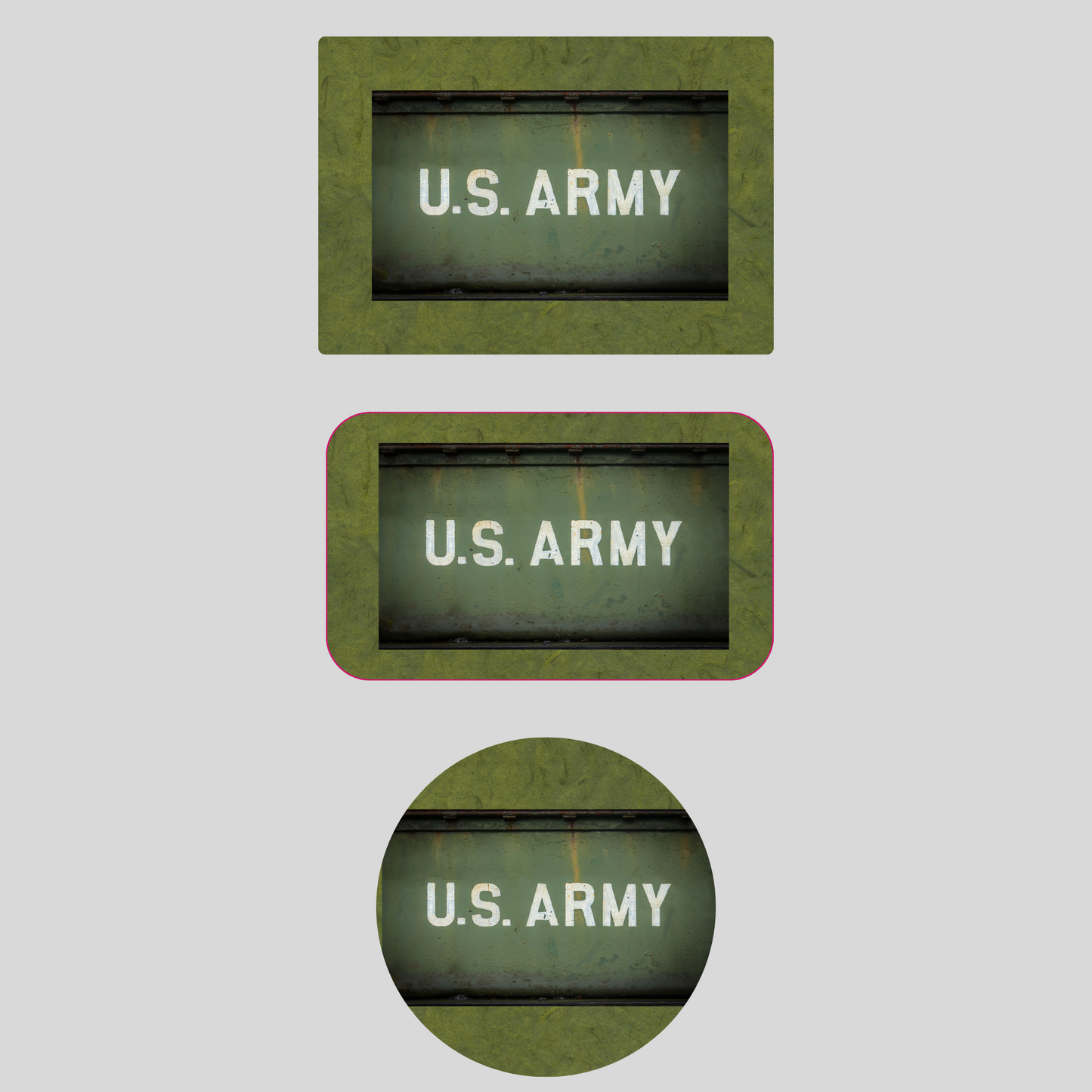 Military Valor U.S. Army Iron-On Patch
