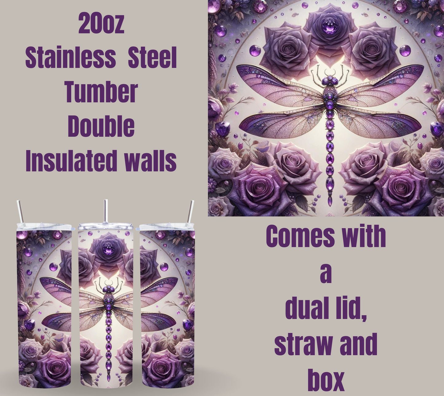Luminous Botanica Insulated Tumbler Collection