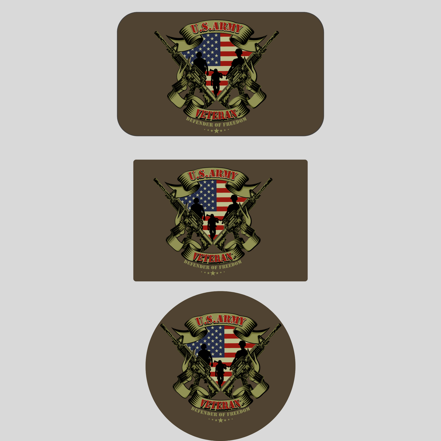 Defender of Freedom Iron-On Patch