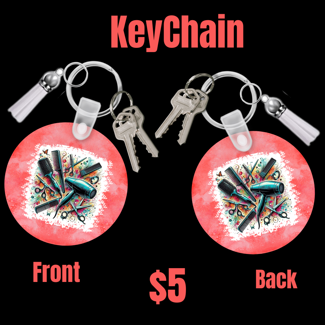 Chic Salon Keychain
