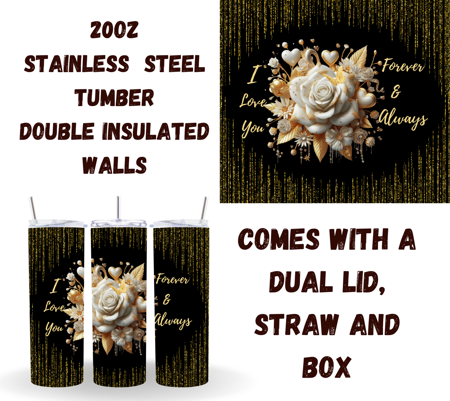 Everlasting Affection Insulated Tumbler Collection