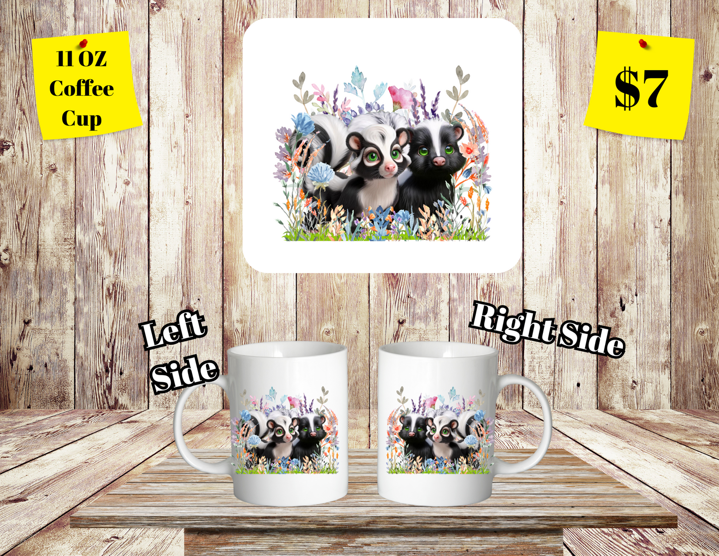 Whimsical Fauna Coffee Cup Collection
