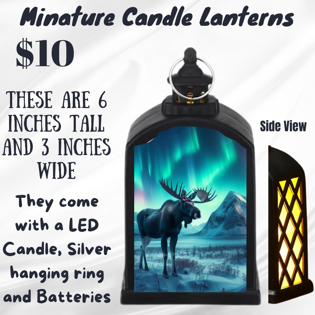 Wilderness Aurora LED Candle Lantern