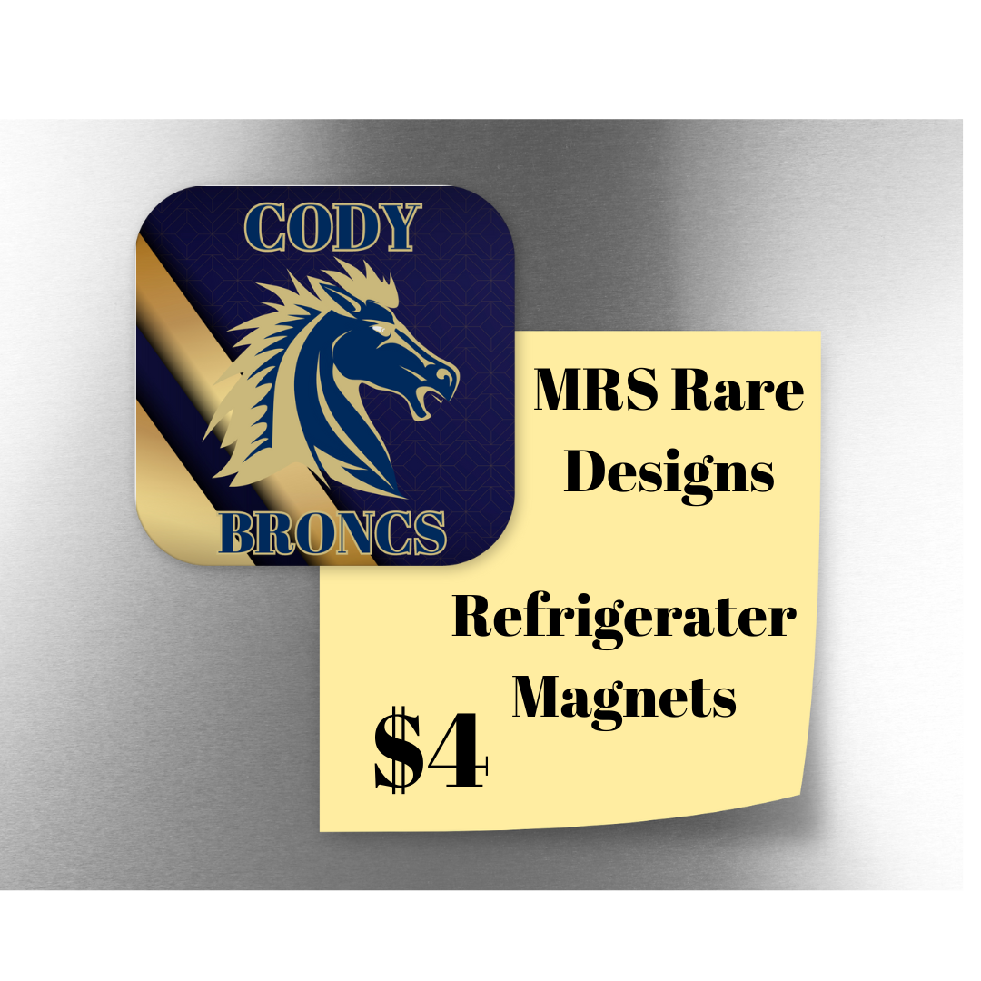 Cody Broncs Refrigerator Magnets