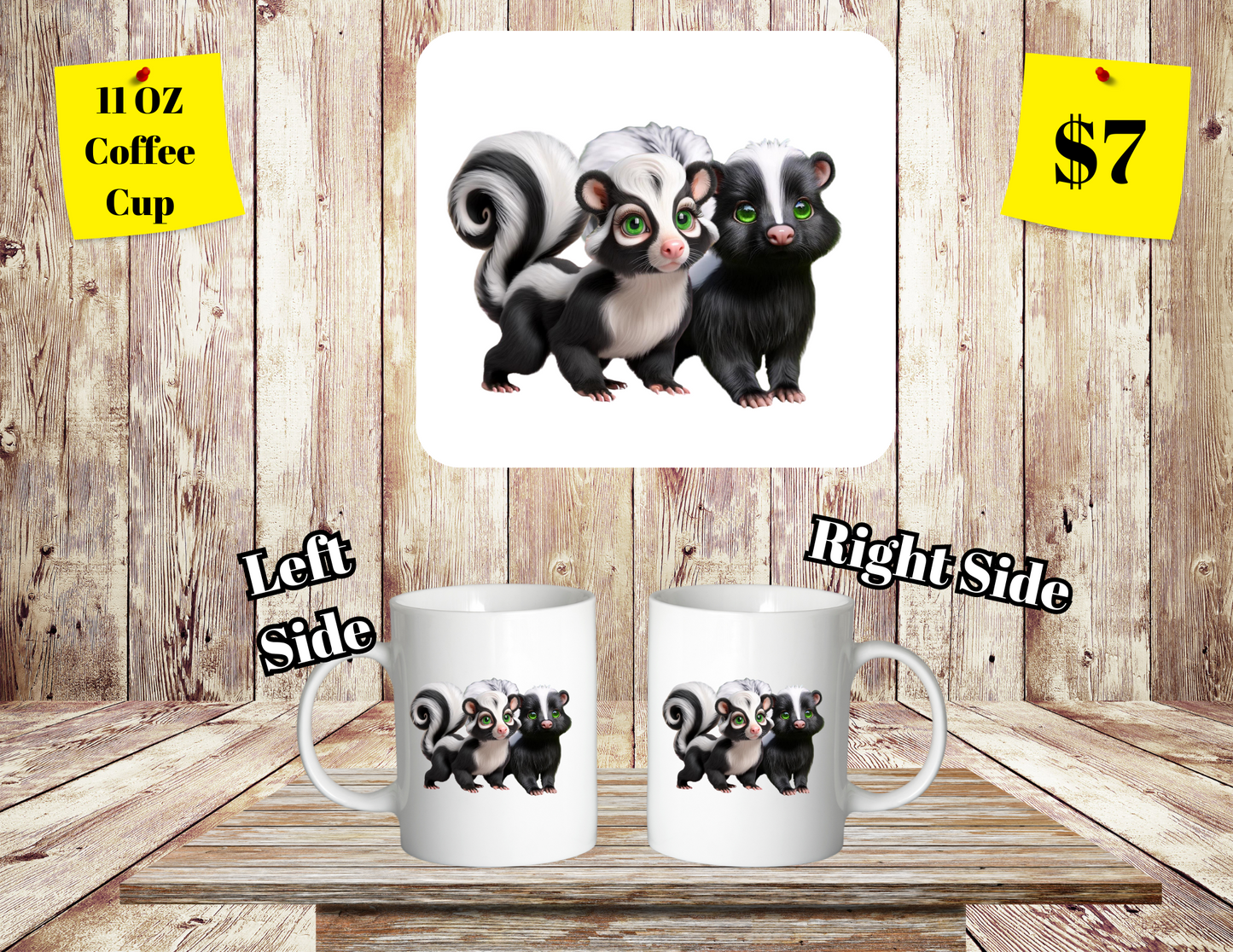 Whimsical Fauna Coffee Cup Collection