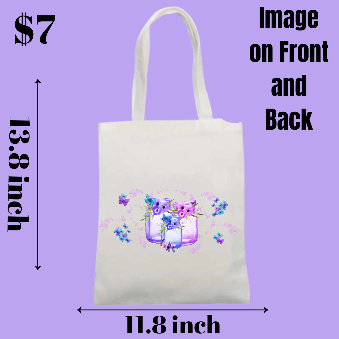 Botanical Mason Jar Tote Collection