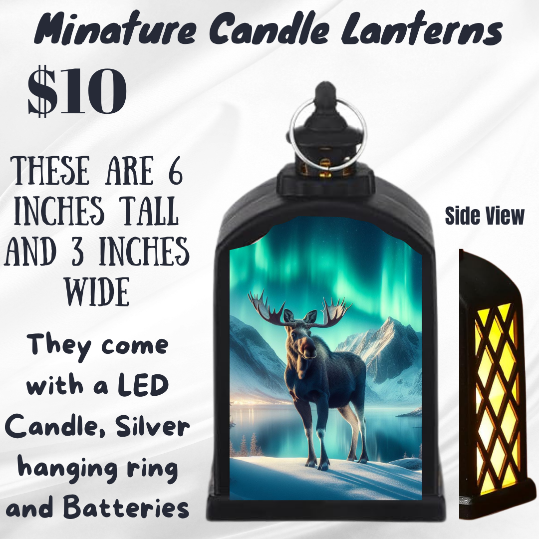 Wilderness Aurora LED Candle Lantern