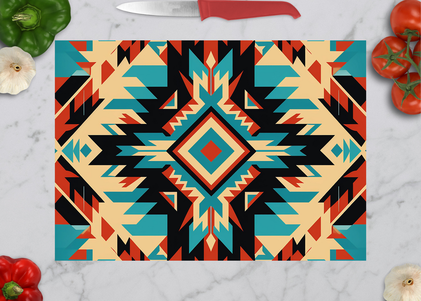 Aztec Artisan Glass Cutting Boards