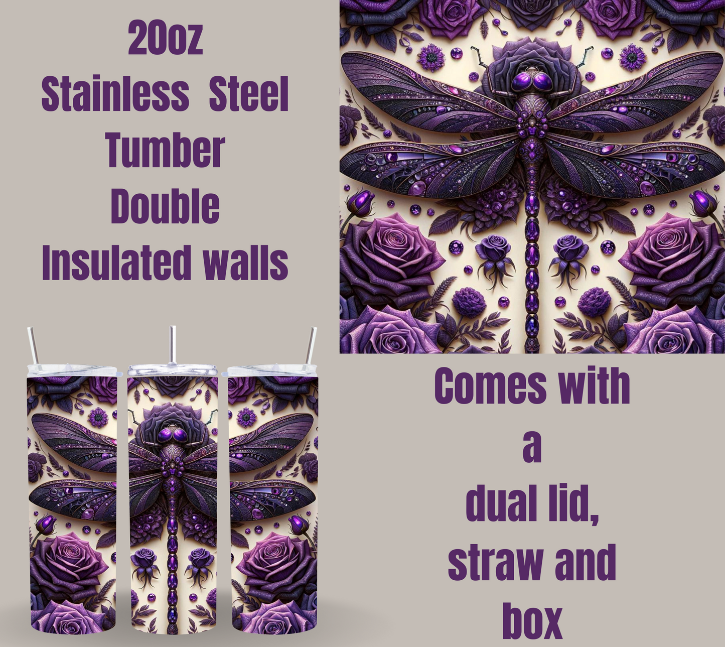 Luminous Botanica Insulated Tumbler Collection