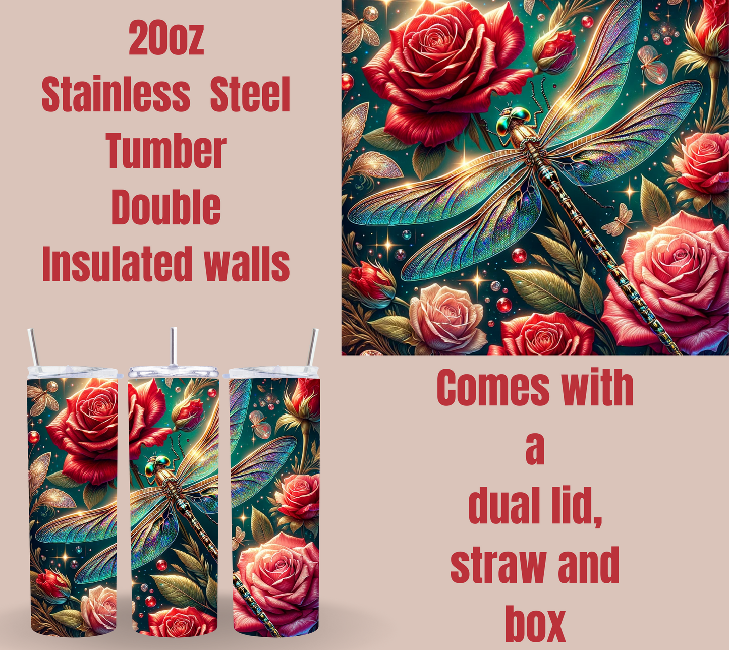 Luminous Botanica Insulated Tumbler Collection