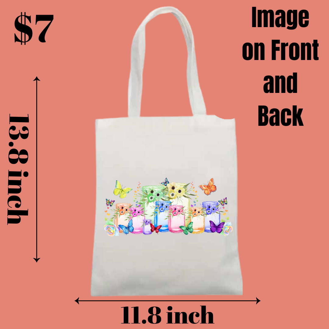 Botanical Mason Jar Tote Collection