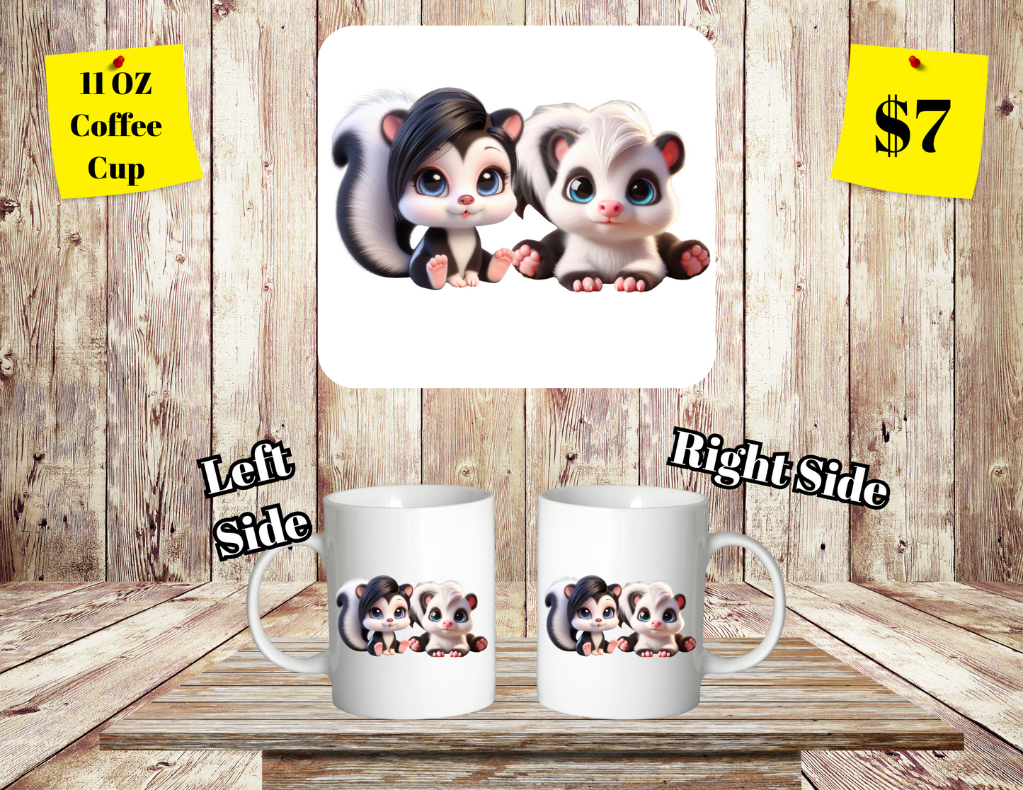 Whimsical Fauna Coffee Cup Collection