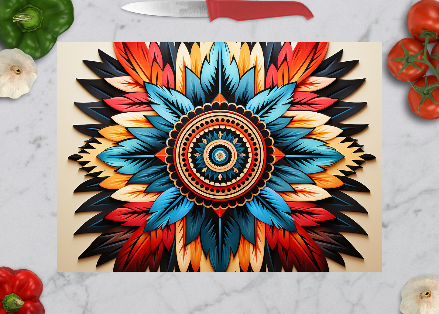 Aztec Artisan Glass Cutting Boards