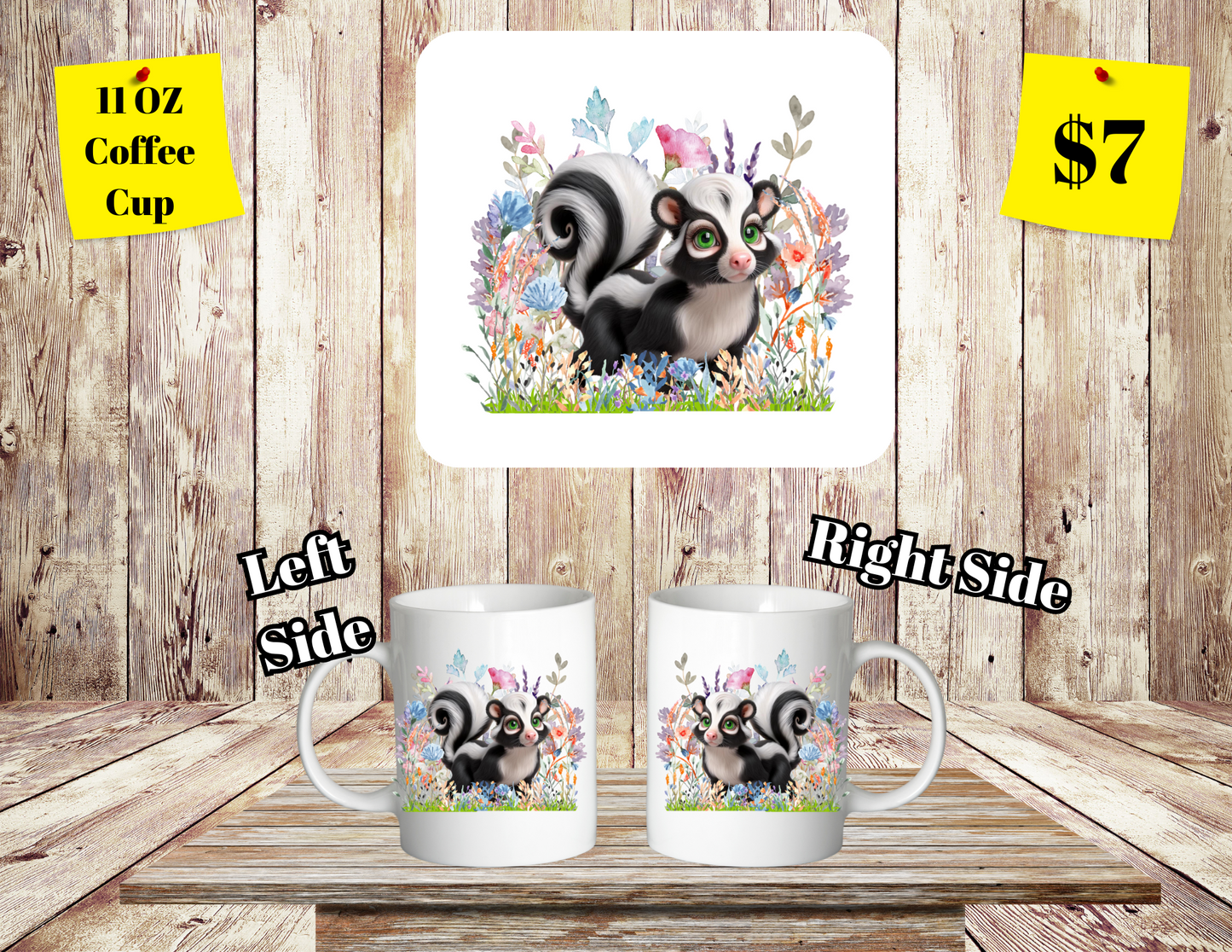 Whimsical Fauna Coffee Cup Collection