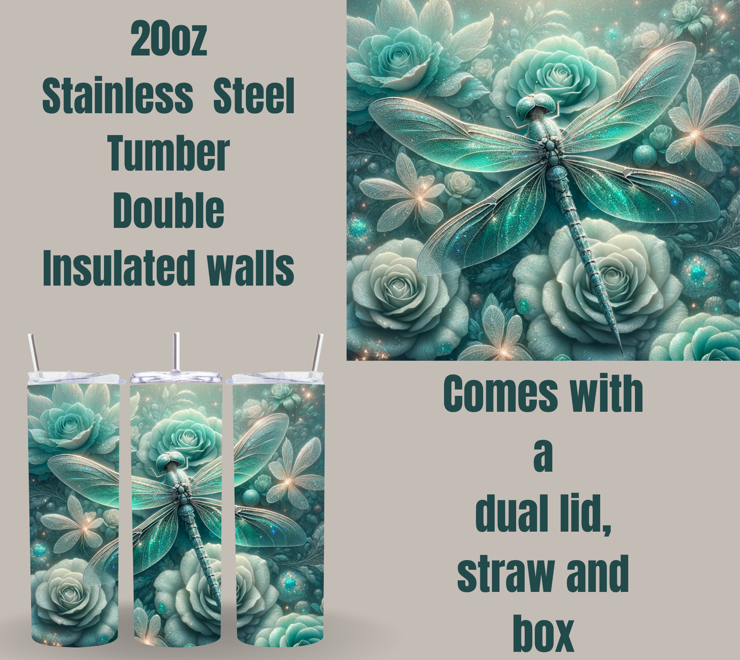 Luminous Botanica Insulated Tumbler Collection