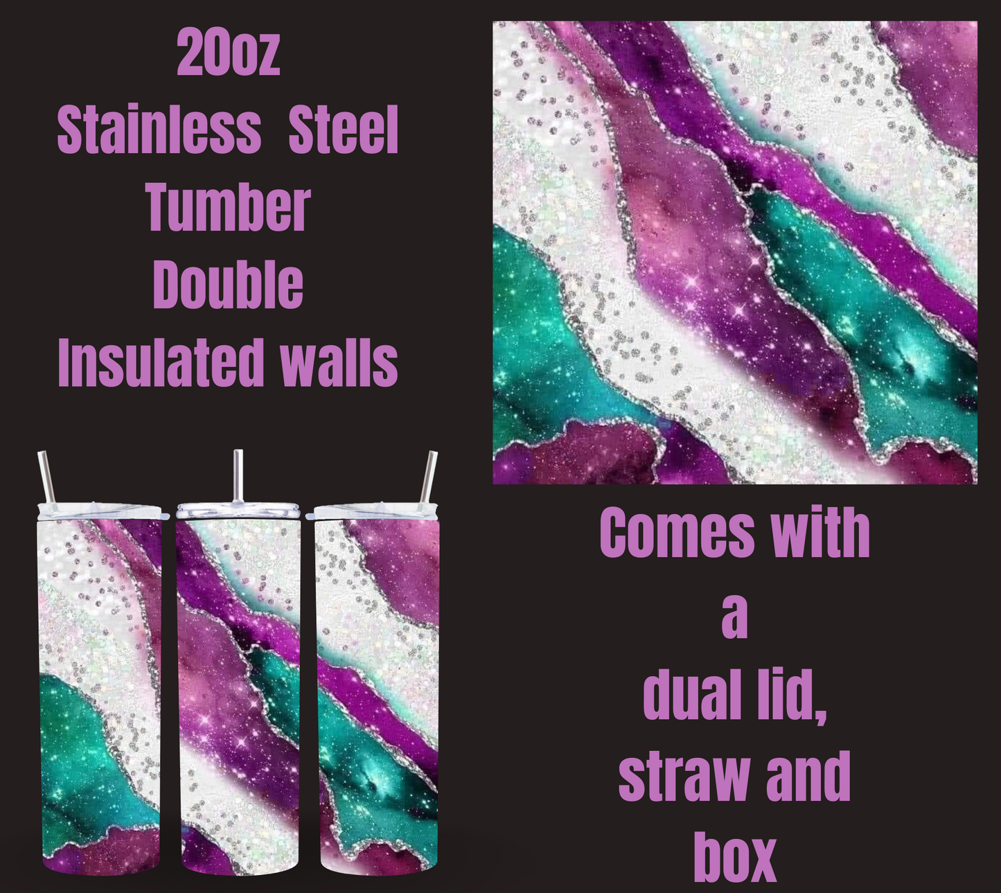 Galactic Glitz Tumbler Collection