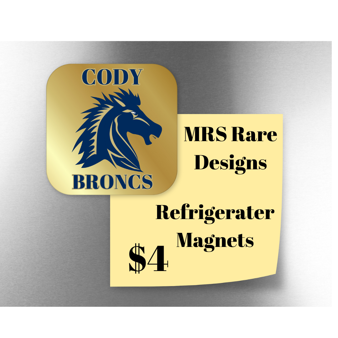 Cody Broncs Refrigerator Magnets