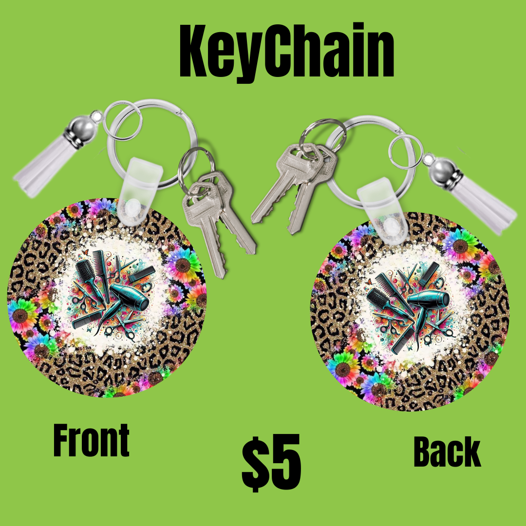 Chic Salon Keychain