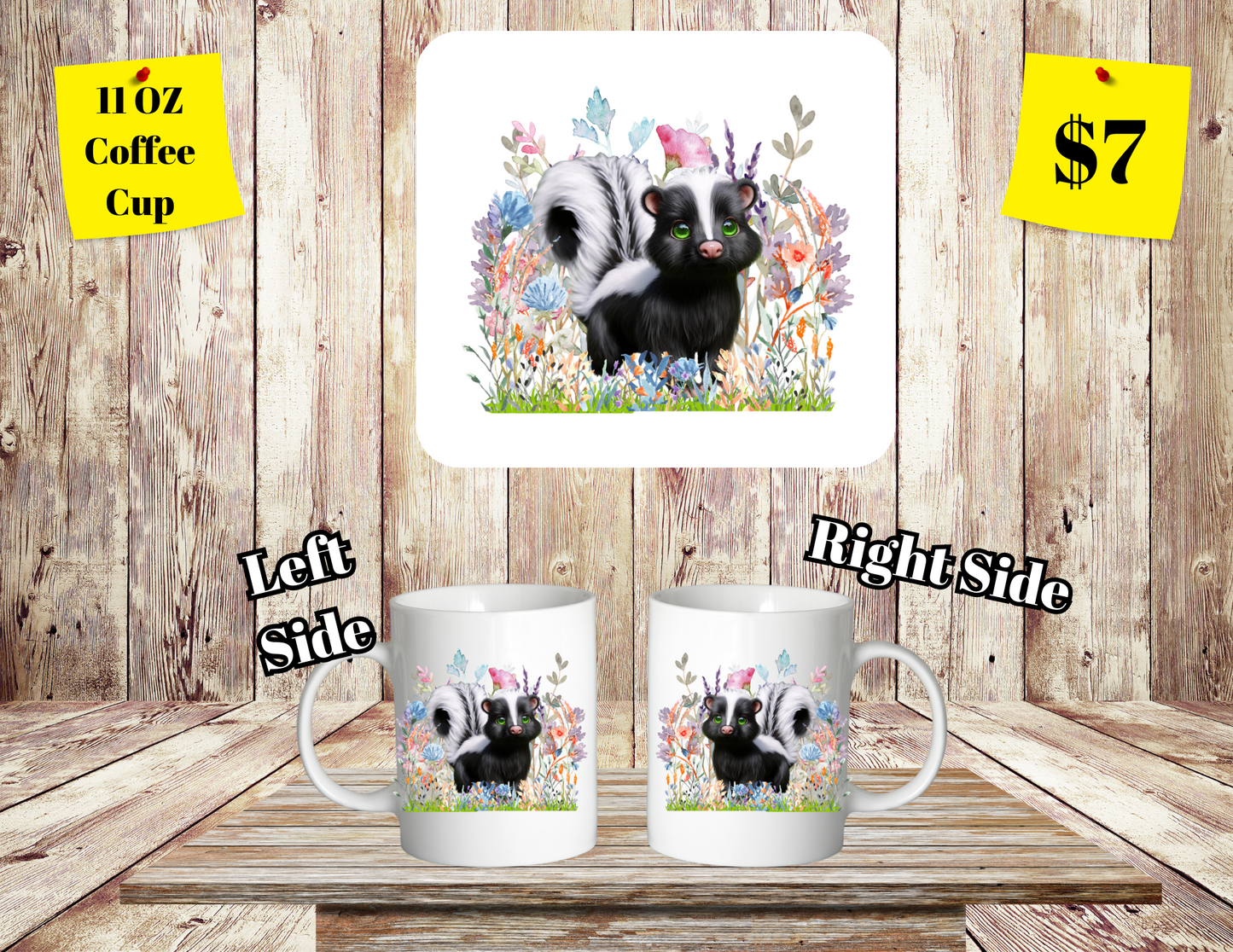 Whimsical Fauna Coffee Cup Collection
